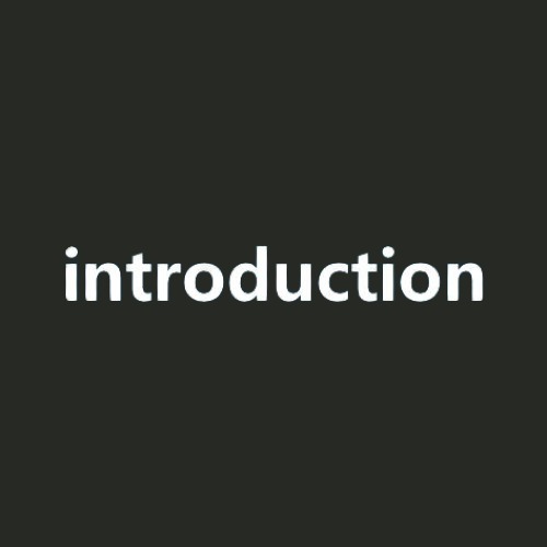 introduction